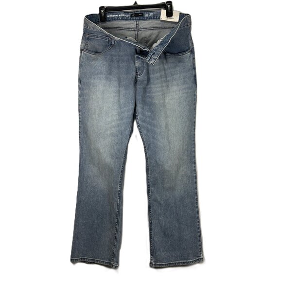 NWT Men's INC Jeans Modern Boot Comfort Stretch Size 36x30 Faded Streetwear - Picture 6 of 8